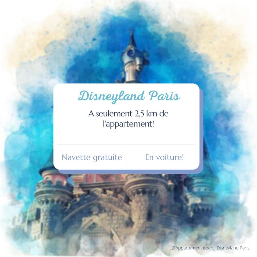 Appartement 7 Pers A Disneyland Paris Chessy  Exteriér fotografie